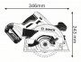 Bosch GKS 18 V-57G, SOLO Carton (06016A2200)