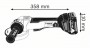 Bosch GWS 18V-10 PC, SOLO L-Boxx (06019G3E0B)