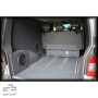 Basser VW Transporter T5 wheel arch L (2003 - ) Fit-Box (10''/25cm) Subwoofer Enclosure