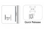 Digitus Wall Mount max. 27 max. load 18kg (DA-90303-1)