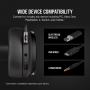 Corsair VIRTUOSO RGB WIRELESS High-Fidelity Gaming Headset — Carbon (EU) (CA-9011185-EU)