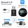 TX/RX Bluetooth 5.0 Audio Transmitter/Receiver USB Adapter for TV, PC, Car