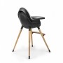 KinderKraft High Chair Fini 2in1 Black (5902533910045) Bērnu Krēsliņš