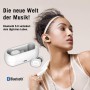 QCY T1 White Wireless Bluetooth Earbuds