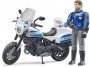 Bruder bworld Scrambler Ducati police motorcycle (62731)