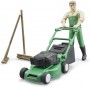 Bruder bworld gardener with lawnmower and equipment (62103)