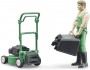 Bruder bworld gardener with lawnmower and equipment (62103)