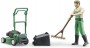 Bruder bworld gardener with lawnmower and equipment (62103)