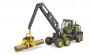 Bruder John Deere 1270G harvester with one tree trunk (02135)