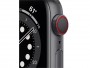 Apple Watch Series 6 44mm GPS Space Gray Aluminium Case with Sport Band Black M00H3EL