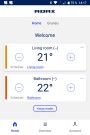 Adax NEO H20 KWT WiFi White 2000W elektriskais konvektors