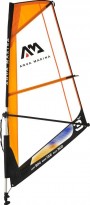 Aqua Marina Blade Windsurf iSUP 3.2m/12cm with safety leash + Blade Sail Rig Package - 3m² Sail Rig (BT-20BL-3S + BT-20BL)