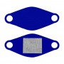 Elmak Protective Mask (MED-M02) Blue Daudzkārt Lietojamā Sejas Maska 1gab.