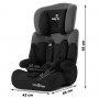 Baby Tiger Car seat 9-36 kg Mali Grey (5902533914005)