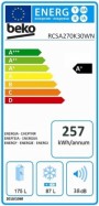 Beko RCSA270K30WN