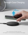 Anker Wireless PowerWave Charging Pad - 7.5W Qi-Certified Charger (A2503)