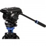 Benro S Pro A2573F Aluminium Single Tube Flip Lock 3 Section S4PRO Video Head (A2573FS4PRO)