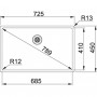 Franke Virtuves Izlietne Box BXX 110-68/ BXX 210-68 72,5x45 (127.0539.907)