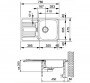 Franke Virtuves Izlietne Euroform EFX 614-78 78x47.5 (101.0016.461)
