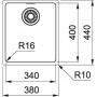 Franke Maris MRX 110-34 38x44 (122.0531.850)