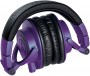 Audio Technica ATH-M50XPB Studio Monitor Headphones Purple and Black Limited Edition