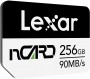 Lexar nCARD NM Card 256GB 90MB/s read 70MB/s write (LNCARD256G-BNNNG)