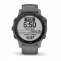 Garmin fenix 6S Pro Solar - Amethyst steel with shale gray band (010-02409-15)