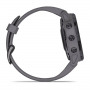 Garmin fenix 6S Pro Solar - Amethyst steel with shale gray band (010-02409-15)
