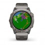Garmin fenix 6X Pro Solar Edition - titanium with vented titanium bracelet (010-02157-24)