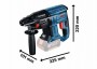 Bosch GBH 18V-21 Professional (0611911102)