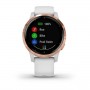 Garmin vivoactive 4S White with Rose-gold Hardware (010-02172-22)