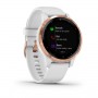 Garmin vivoactive 4S White with Rose-gold Hardware (010-02172-22)