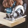 Makita DSS610RTJ portable circular saw 16.5 cm Black, Blue 3700 RPM