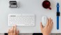 Logitech K380 White Multi-Device Bluetooth Keyboard for Mac, US International (920-010407)