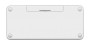Logitech K380 White Multi-Device Bluetooth Keyboard for Mac, US International (920-010407)