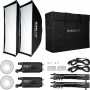 Nanlite FS-300 LED 2 Light Kit With Stand