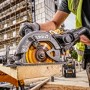 DeWalt DCS577T2-QW portable circular saw 19 cm Yellow 5800 RPM