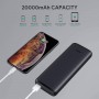 Aukey 18W Power Delivery USB C 20000mAh Power Bank With Quick Charge 3.0 (PB-Y23 BLACK)