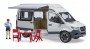 Bruder Mercedes-Benz MB Sprinter camper with driver (02672)