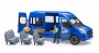Bruder Mercedes-Benz MB Sprinter Transfer with driver and passenger (02670)