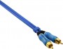 OEHLBACH BEAT! INTERLINK Blue 1m audio cable 2 x RCA (2701)