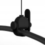 KIWI Design V2 Silent VR cable management (6-pack, black)
