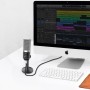 Fifine K670 silver condenser microphone / USB