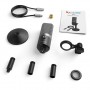 Fifine K670 silver condenser microphone / USB