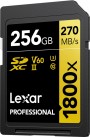 Lexar Professional 1800x SDXC 256GB U3 (V60) UHS-II R270/W180 (LSD1800256G-BNNNG)