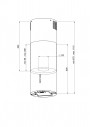 MAAN Tuba Elba 31 Island Hood White (OELB31D4KR.S3.BI_EO)