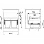 Franke Atkritumu Šķirošanas Sistēma FX 60 FX 60 26-26 (121.0557.764)