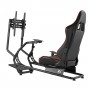 NanoRS Racing Simulator Cockpit 3 in 1 Play Seat with Faux Leather Cover Steering Wheel Stand TV (RS160)