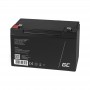 Green Cell AGM VRLA 6V 10Ah maintenance-free battery for the alarm system, cash register, toys (AGM16)