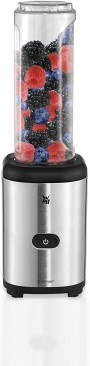 WMF Kult Mix & Go Mini Smoothie Maker, Shake Mixer, Blender Electric, 300 Watt, Tritan Plastic Bottle (0416270011)